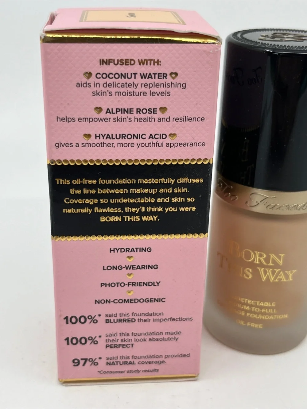 Too Faced Born This Way Oil Free Foundation - Snow - 1 Oz.